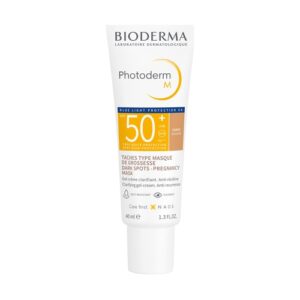 Bioderma Photoderm Bloqueador Facial Crema Fps 50 x 40 ml M Tono Dorado - Imagen 1