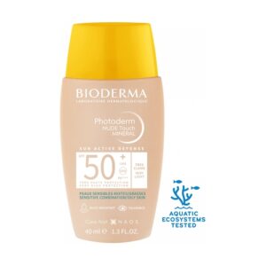 Bioderma Photoderm Bloqueador Facial Crema Con Color Spf 50 x 40 ml Nude Touch Tono Claro - Imagen 1