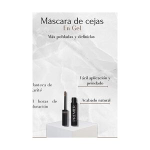 Premier Mascara De Cejas En Gel Castaño - Imagen 1