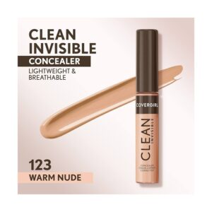 Cover Girl Corrector Liquido Clean Invisible Warm Nude 123 - Imagen 1