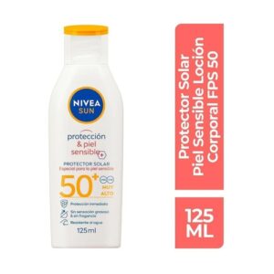 Nivea Solar Bloqueador Fps 50 x 125 ml Sensitive - Imagen 1