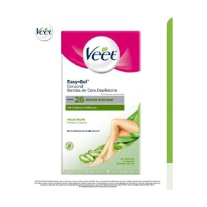 Veet Bandas Cera Fria Corporales x 12/1 Toall P.seca - Imagen 1