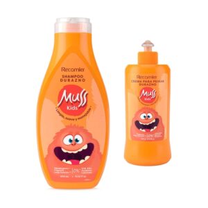 Muss Kids Estuche Shampoo 400 Ml/crema Para Peinar 300 ml Durazno - Imagen 1