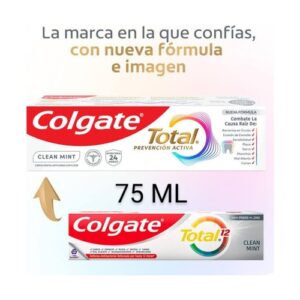 Colgate Dentifrico x 075 ml (97 G) Total Clean Mint - Imagen 1