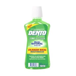 Dento Enjuague Bucal x 980 ml Menta Natural (verde) - Imagen 1