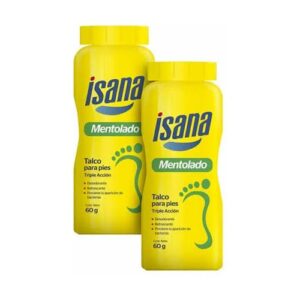 Isana Oferta Talco x 060 g Mellizos Mentolado - Imagen 1