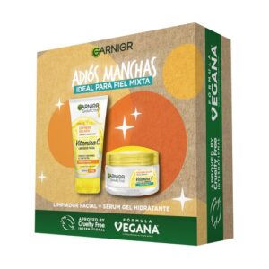 Garnier Estuche Limpiadora Facial 150 Ml/Cr Gel Hidratante 50 Ml Express Aclara Vit C - Imagen 1
