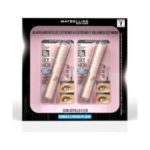 Maybelline Estuche Mascara Sky High Wtp Very Black Mellizos - Imagen 1