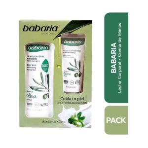Babaria Estuche Cr Corp 400/ Cr Manos 75 Oliva - Imagen 1