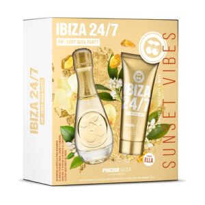 Pacha Ibiza Estuche 24/7 Edt 80 Ml/ Body Lotion 75 Ml Dorado Vip - Imagen 1