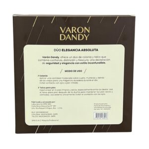 VARON DANDY ESTUCHE COLONIA 50 ML/TALCO 80 G PARA PIES - Imagen 2