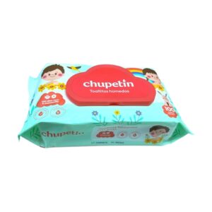 CHUPETIN TOALLITAS HUMEDAS BABY WIPES X 100 UND - Imagen 1