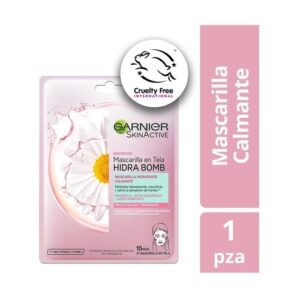 GARNIER MASCARILLA TELA PARA ROSTRO HIDRA BOMB CALMANTE P SECA - Imagen 1