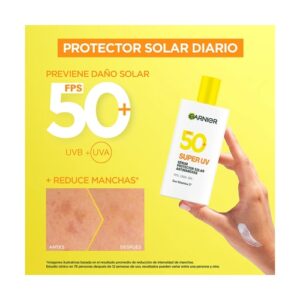 GARNIER BLOQUEADOR FPS 50+ SERUM X 40 ML  ANTIMANCHAS VIT C - Imagen 3