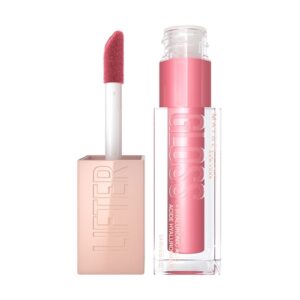 MAYBELLINE PACK LABIAL SUPERSTAY VINYL INK 55 ROYAL/LIP LIFTER GLOSS 005 PETAL - Imagen 2