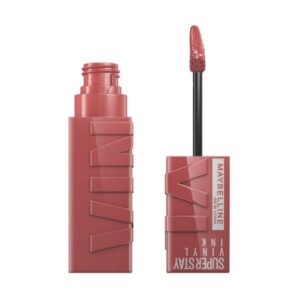 MAYBELLINE PACK LABIAL SUPERSTAY VINYL INK 35 CHEEKY/LIP LIFTER GLOSS 003 MOON - Imagen 3