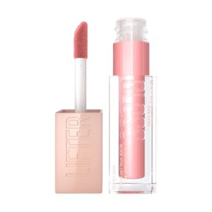 MAYBELLINE PACK MASCARA FIREWORK ELECTROBLACK WTP BLACK/LIP LIFTER GLOSS 005 PETAL - Imagen 2