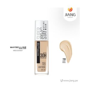 MAYBELLINE MAQUILLAJE SUPER STAY - FULL COVERAGE 30H 118 LIGHT BEIGE - Imagen 1