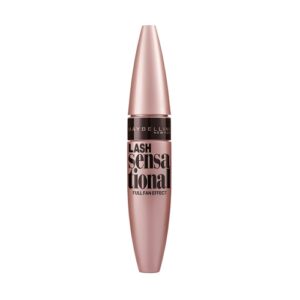 Maybelline Máscara de Pestañas Lash Sensational WTP 0.32 Fl Oz Tono Negro - Imagen 1