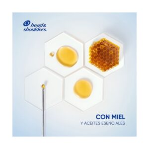 H & S SHAMPOO X 1 L ANTI-RESEQUEDAD MIEL - Imagen 4