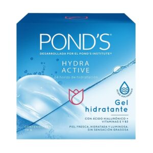 PONDS HYDRA ACTIVE GEL HIDRATANTE X 110 G ACIDO HIALURONICO VIT E Y B3 - Imagen 5