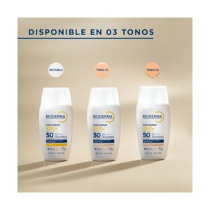 BIODERMA PHOTODERM BLOQUEADOR FACIAL CREMA CON COLOR SPF 50+ X 40 ML XDEFENSE ULTRA-FLUID NEUTRO - Imagen 2