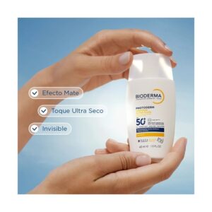 BIODERMA PHOTODERM BLOQUEADOR FACIAL CREMA CON COLOR SPF 50+ X 40 ML XDEFENSE ULTRA-FLUID NEUTRO - Imagen 3