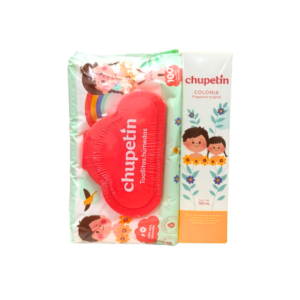 CHUPETIN OFERTA COLONIA 120 ML/TOALLITAS HUMEDAS 100 UND - Imagen 1