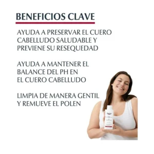Eucerin Shampoo Dermo Capillaire Suave pH5 250 ml - Imagen 3