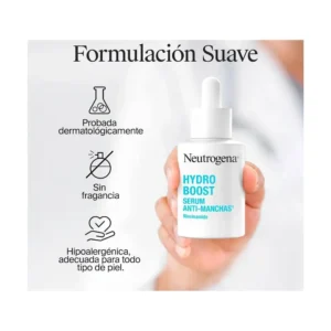 NEUTROGENA SERUM HYDRO BOOST HIDRANTANTE X 30 ML ANTIMANCHAS - Imagen 5