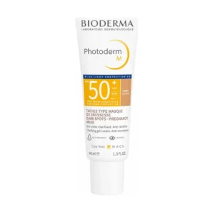 BIODERMA PHOTODERM BLOQUEADOR FACIAL CREMA FPS 50 X 40 ML M TONO DORADO - Imagen 1