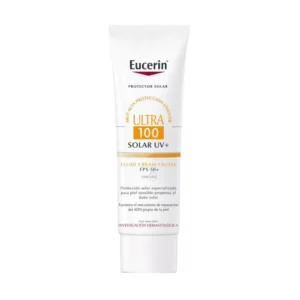 EUCERIN BLOQUEADOR FACIAL CREMA FPS 50 X 80 ML ULTRA 100 - Imagen 1