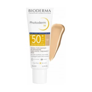 BIODERMA PHOTODERM BLOQUEADOR FACIAL CREMA CON COLOR SPF 50 X 40 ML M TONO CLARO - Imagen 1