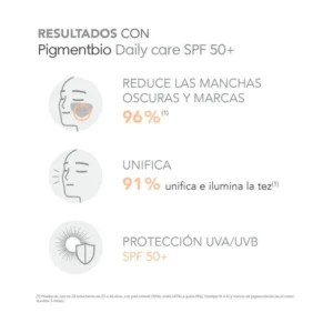 Bioderma Crema Facial Pigmentbio Daily Care SPF 50+ 40 ml - Imagen 3