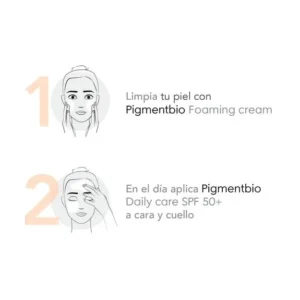 Bioderma Crema Facial Pigmentbio Daily Care SPF 50+ 40 ml - Imagen 4