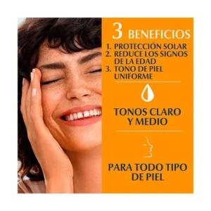 EUCERIN BLOQUEADOR FACIAL CON COLOR FPS 50 X 50 ML PHOTOAGING CONTROL ANTI-EDAD TONO MEDIO - Imagen 3