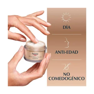 Eucerin Crema Facial Antiarrugas de Día Hyaluron Filler + Elasticity 50 ml - Imagen 3
