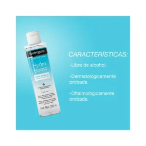 NEUTROGENA AGUA MICELAR X 200 ML HYDRO BOOST - Imagen 2