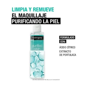 NEUTROGENA AGUA MICELAR X 400 PURIFIED SKIN 7 EN 1 - Imagen 3