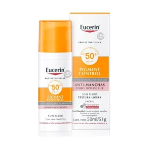 EUCERIN BLOQUEADOR FACIAL CREMA FPS 50 X 50 ML PIGMENT CONTROL FLUIDO - Imagen 1