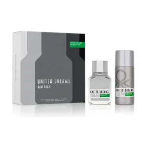 BENETTON ESTUCHE EDT 100 ML/DEO SPRAY 150 ML AIMHIGH - Imagen 1