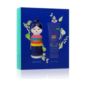 BENETTON ESTUCHE SISTERLAND EDT 80 ML/CR CORPORAL 75 ML BLUE - Imagen 1