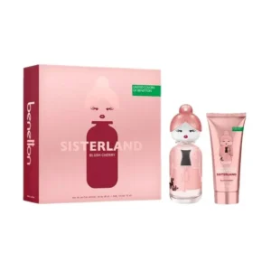 BENETTON ESTUCHE SISTERLAND EDT 80 ML/CR CORPORAL 75 ML BLUS - Imagen 1