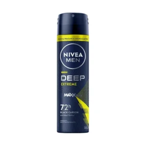 NIVEA DESODORANTE SPRAY X 150 ML DEEP EXTREME FOR MEN - Imagen 1