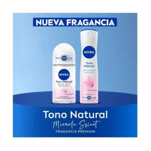 NIVEA DESODORANTE ROLL ON X 50 ML TONO NAT MIRACLE SWEET - Imagen 2