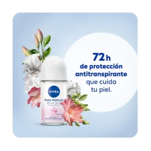NIVEA DESODORANTE ROLL ON X 50 ML TONO NAT MIRACLE SWEET - Imagen 3