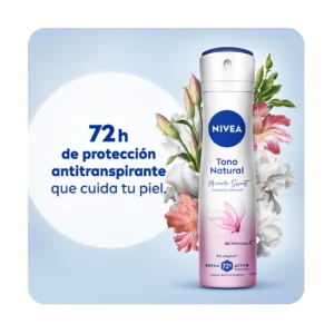 NIVEA DESODORANTE SPRAY X 150 ML TONO NAT MIRACLE SWEET - Imagen 4