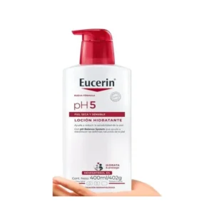 Eucerin Loción Hidratante pH5 Piel Seca y Sensible 400 ml - Imagen 2