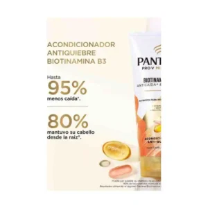 PANTENE ACONDIC. X 250 ML BIOTINAMINA B3 ANTICAIDA - Imagen 2