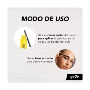 GOT2B GEL PARA CEJAS X 16 ML GLUED 2EN1 - Imagen 3